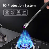Multipurpose Portable Rechargeable Electric Flame-Free Lighter for Everyday Home and Kitchen Outdoor Use