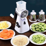 Vegetable Cutter Manual Slicer Kitchen Roller Gadgets Tool Vegetable Chopper Round Slicer - Alif Online